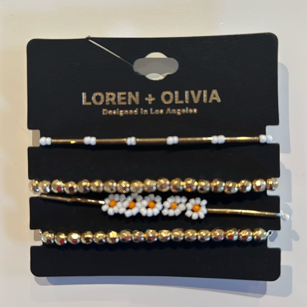 Loren + Olivia 4 Bracelets NWT. Women’s OS. - Picture 1 of 1